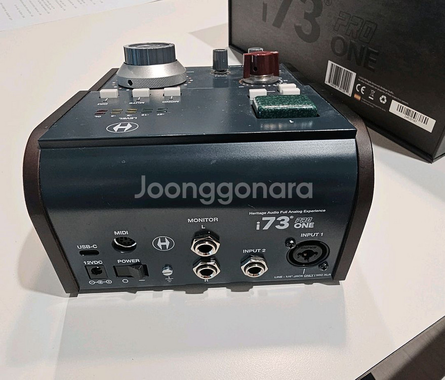 헤리티지 오디오 i73 PRO ONE 오디오 인터페이스--4