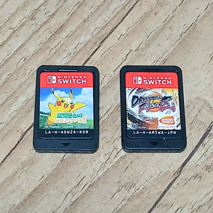 닌텐도 스위치 게임 알칩 2개 판매합니다