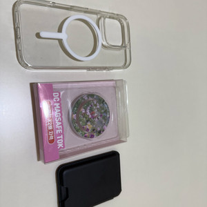 아이폰 16프로 맥세이프 투명 케이스, 그립톡, 카드지갑