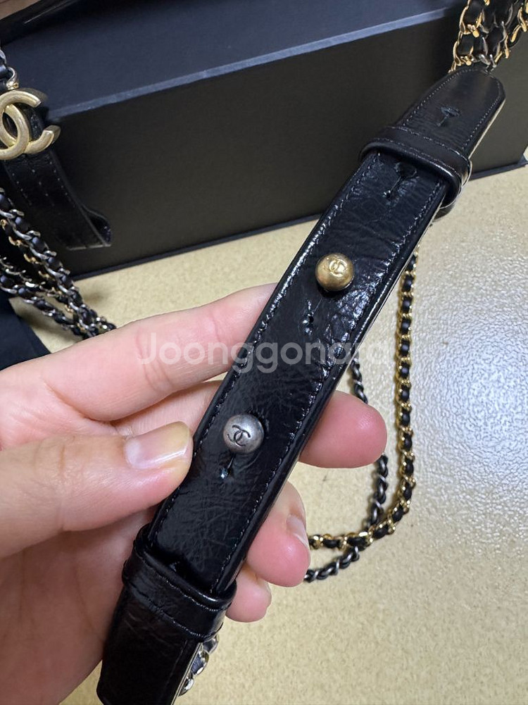 샤넬 가브리엘 호보 스몰 베이지--1