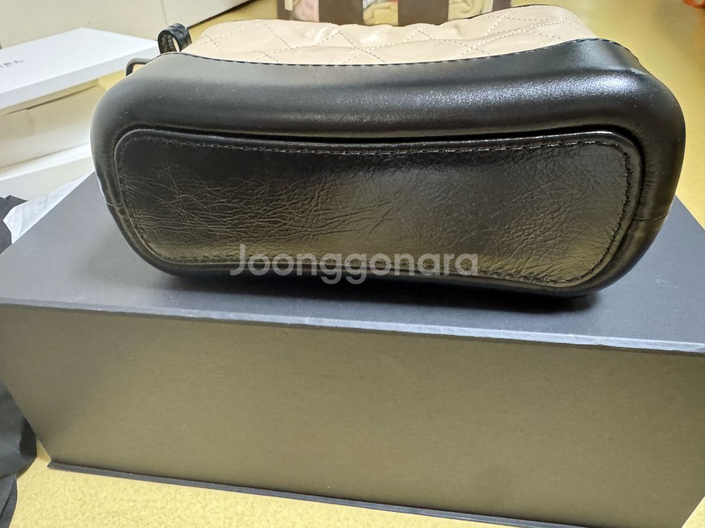 샤넬 가브리엘 호보 스몰 베이지--3