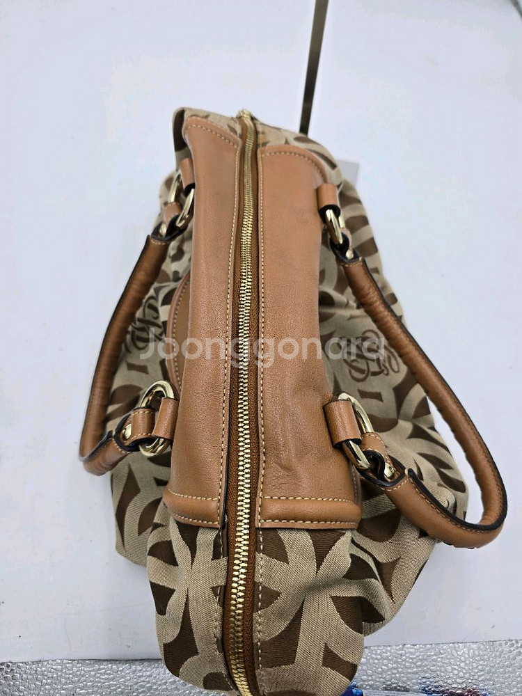 루이까또즈 모노그램 토트백 / 브라운베이지--2