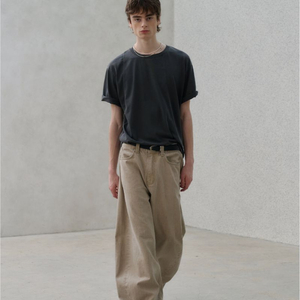 노운 와이드 커브드진 라이트베이지 팝니다