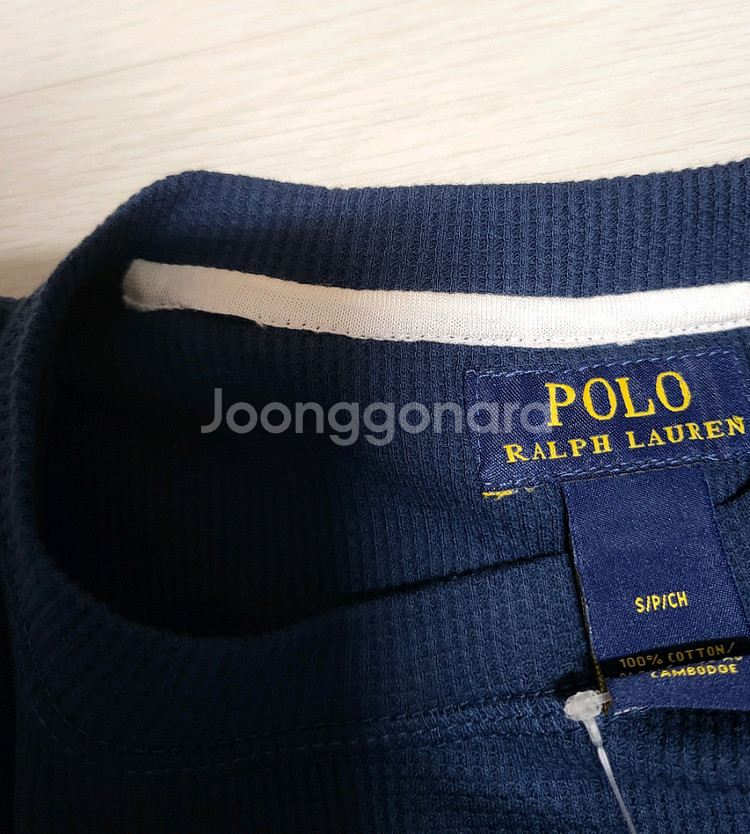 폴로 맨투맨 긴팔라운드티 국내S~M--3