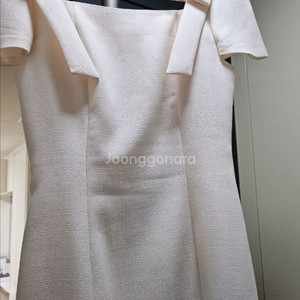 플로움 컵케이크 드레스 크림S(2부 드레스, 돌잔치, 셀프웨딩)