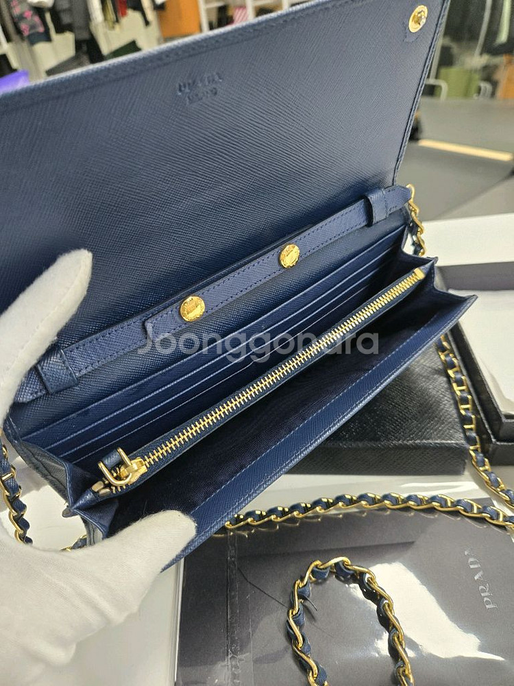 [A급컨디션]프라다 사피아노 미니백--5