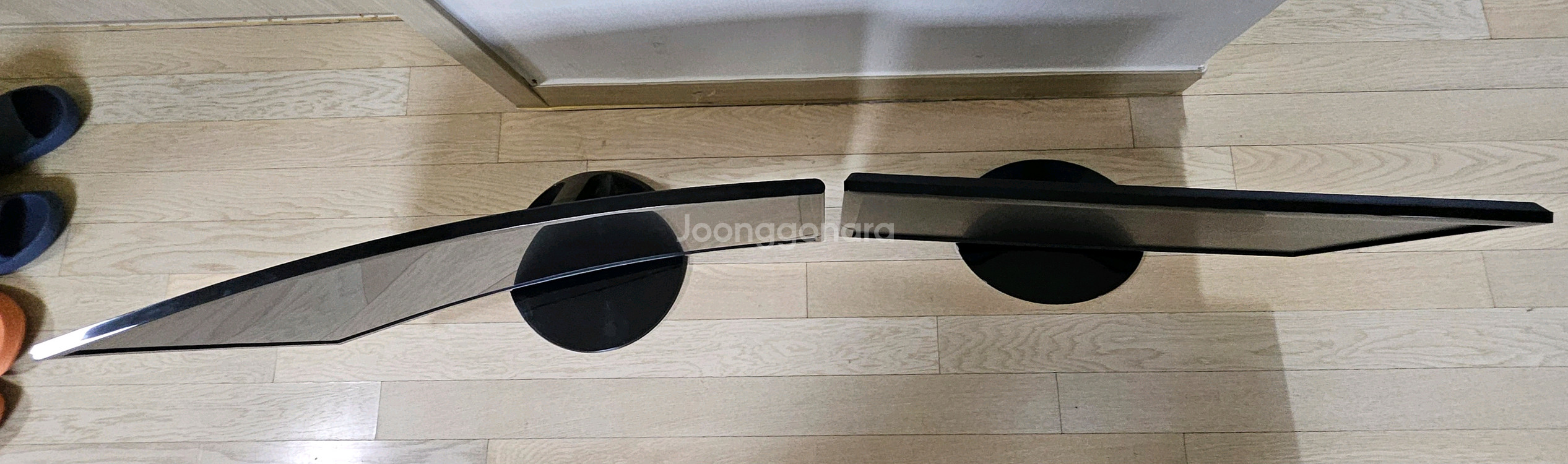 삼성 모니터 2대 (27인치 커브드, 24인치)--1