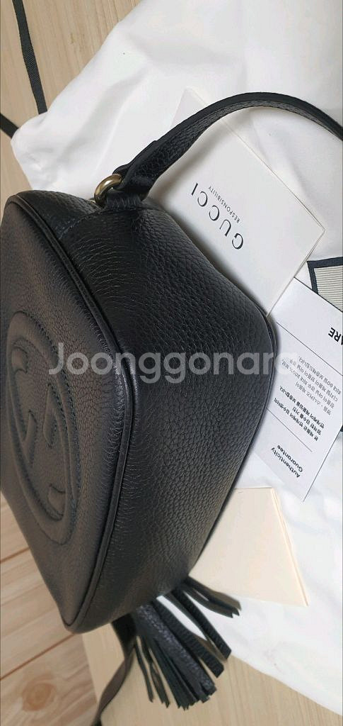 구찌 소호 디스코 크로스백/카메라백 새상품급 정품(감정서O)프라다루이비통디올고야드샤넬셀린느보테가생로랑--7