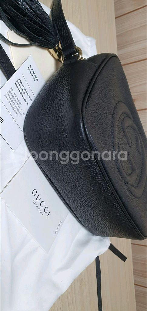 구찌 소호 디스코 크로스백/카메라백 새상품급 정품(감정서O)프라다루이비통디올고야드샤넬셀린느보테가생로랑--6