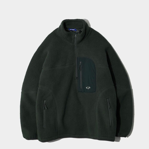 [새상품,5] 네이더스 플리스 아노락 올리브