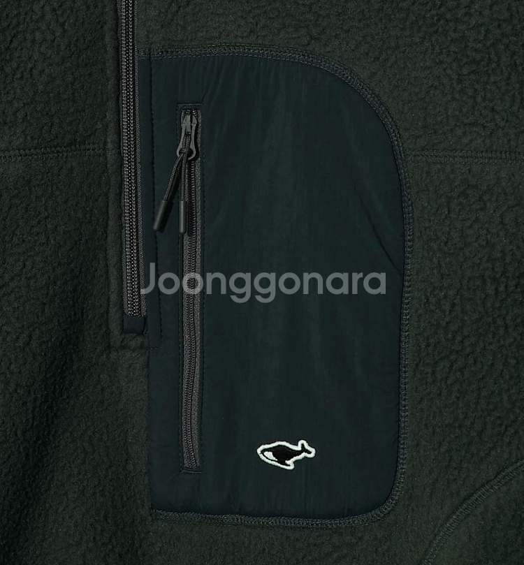 [새상품,5] 네이더스 플리스 아노락 올리브--3