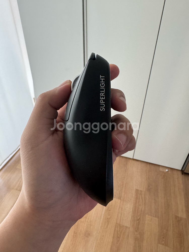 로지텍 지슈라2 블랙 프로X 슈퍼라이트2 게이밍 마우스--4