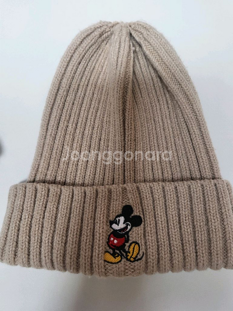 아기 유아 겨울모자 디즈니 미키마우스비니--2