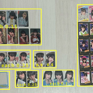 최예나 포카 미공포 올콤 드볼 앨포 양도