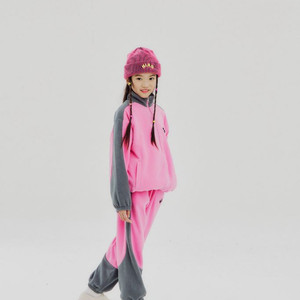 히로 멀티 플리스 조거팬츠 [핑크 150]