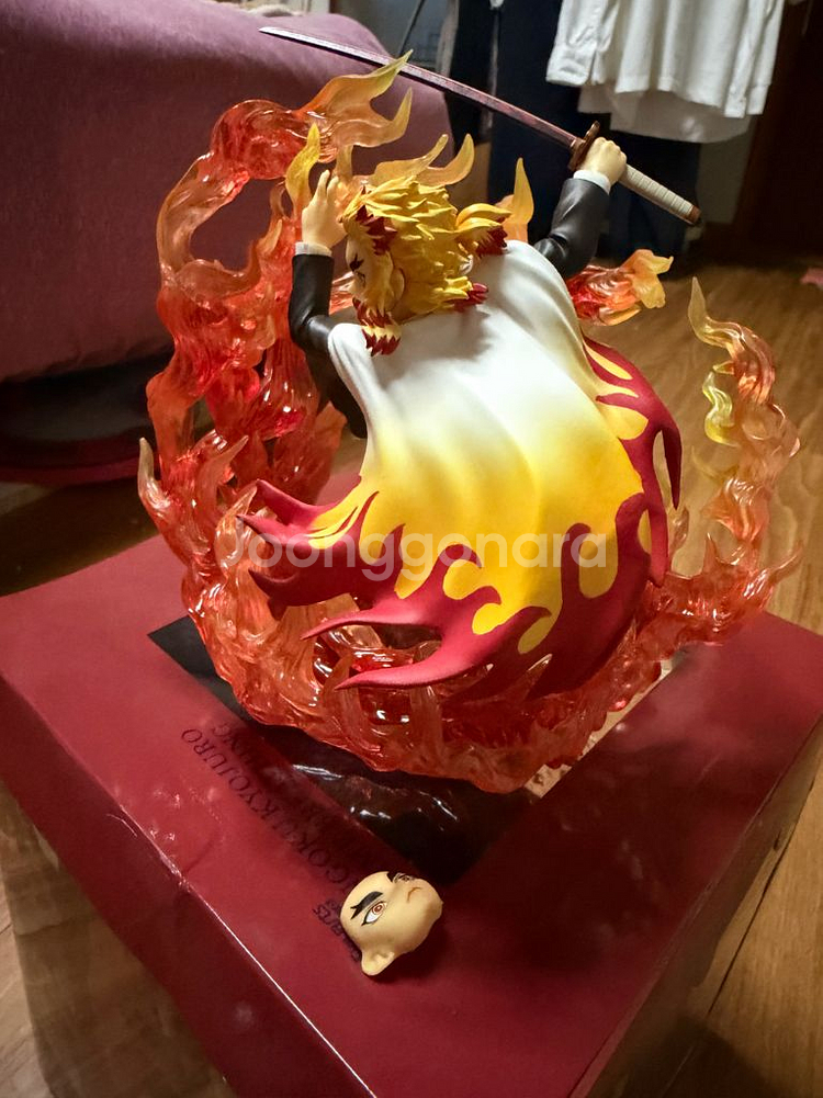 아츠제로 귀멸의 칼날 렌고쿠 쿄주로 피규어(개봉)--4