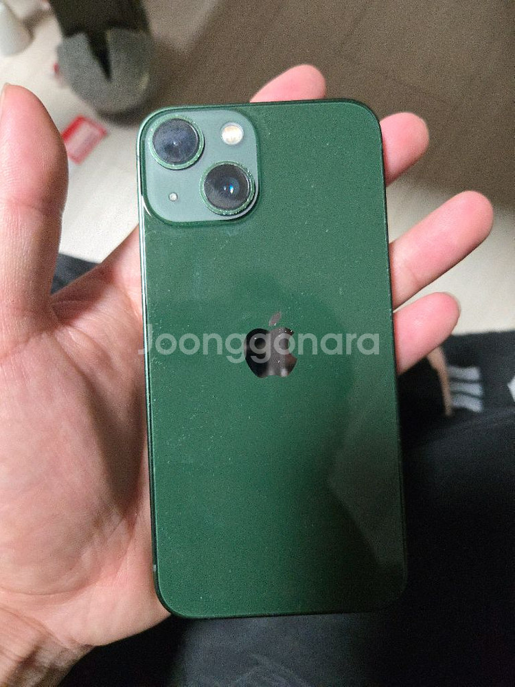 아이폰 13미니 256GB 자급제 그린--2