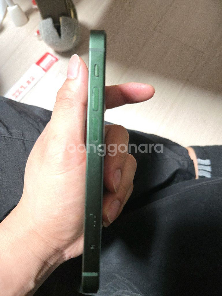 아이폰 13미니 256GB 자급제 그린--4