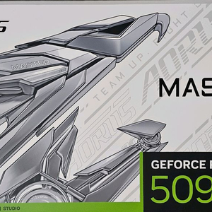 RTX 5090 AORUS MASTER WHITE (제이씨현) 미개봉