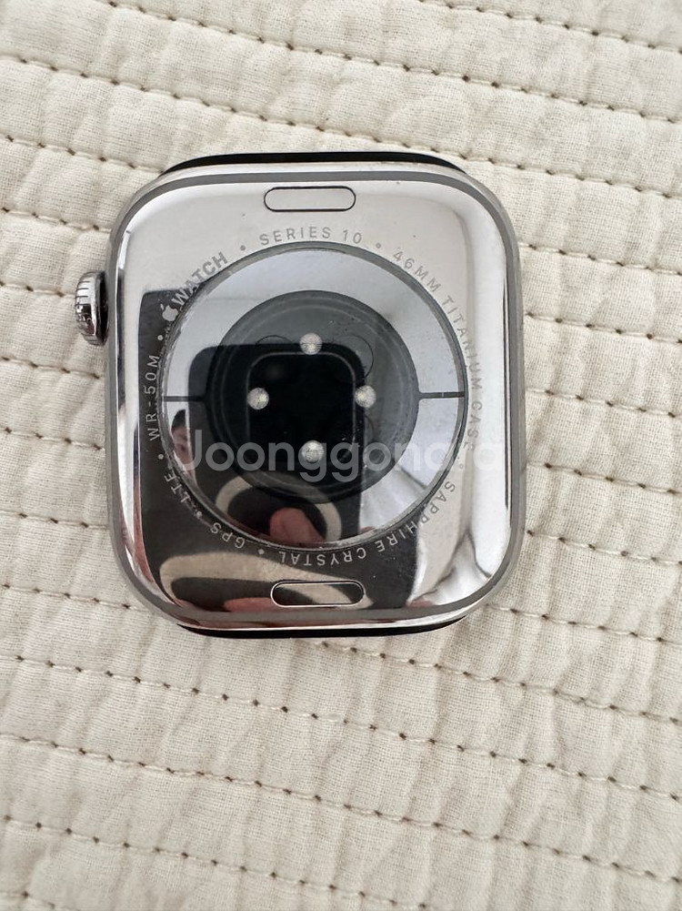 애플워치 10 티타늄 46mm 풀박스--2