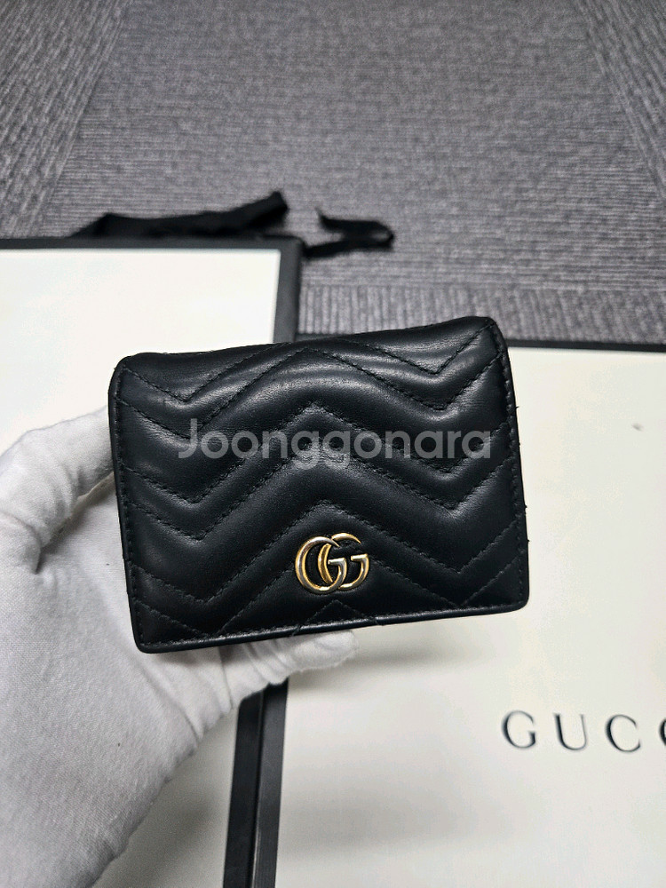 [특가][정품]구찌 마몬트 마틀라세 반지갑--0