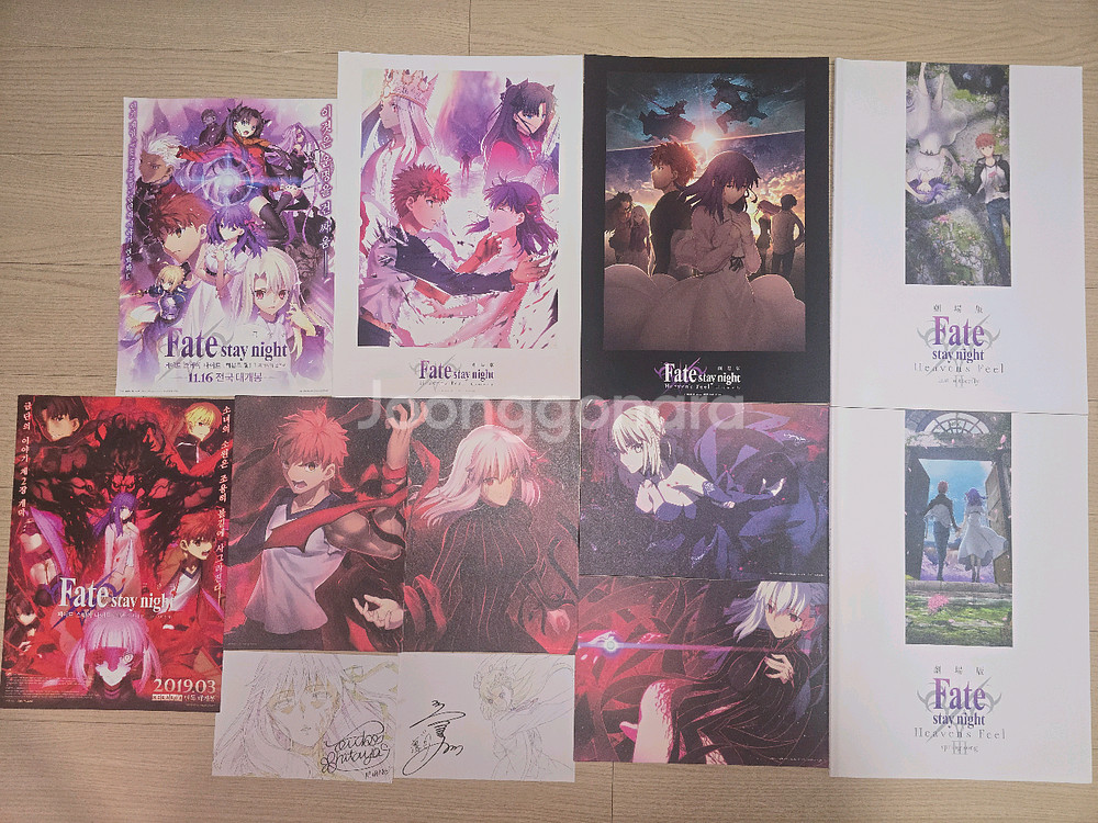 페이트 헤븐즈필 2,3 특전 일괄판매--0