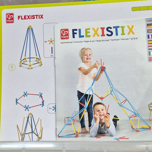 Beleduc와 Hape Flexistix XXL 유아 STEAM 교구 플렉시스틱스 XXL