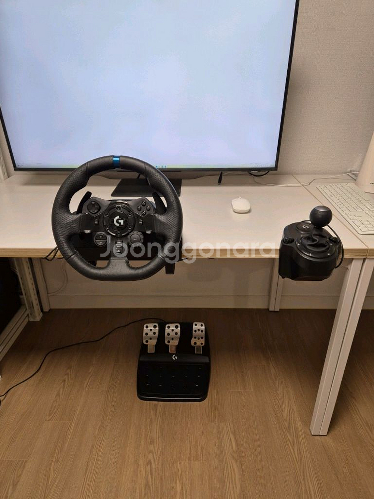 로지텍 G923 레이싱 휠, 페달, 쉬프터 (G29 상위)--0