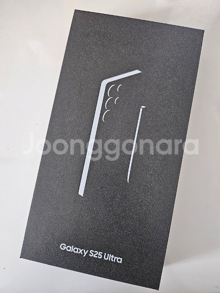 갤럭시 S25 울트라 512G, 티타늄블랙 미개봉 새상품--0