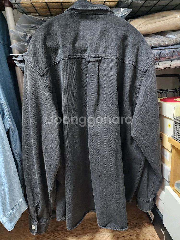 [XL] 칼하트 WIP 하비 셔츠 자켓 블랙 유즈드--2