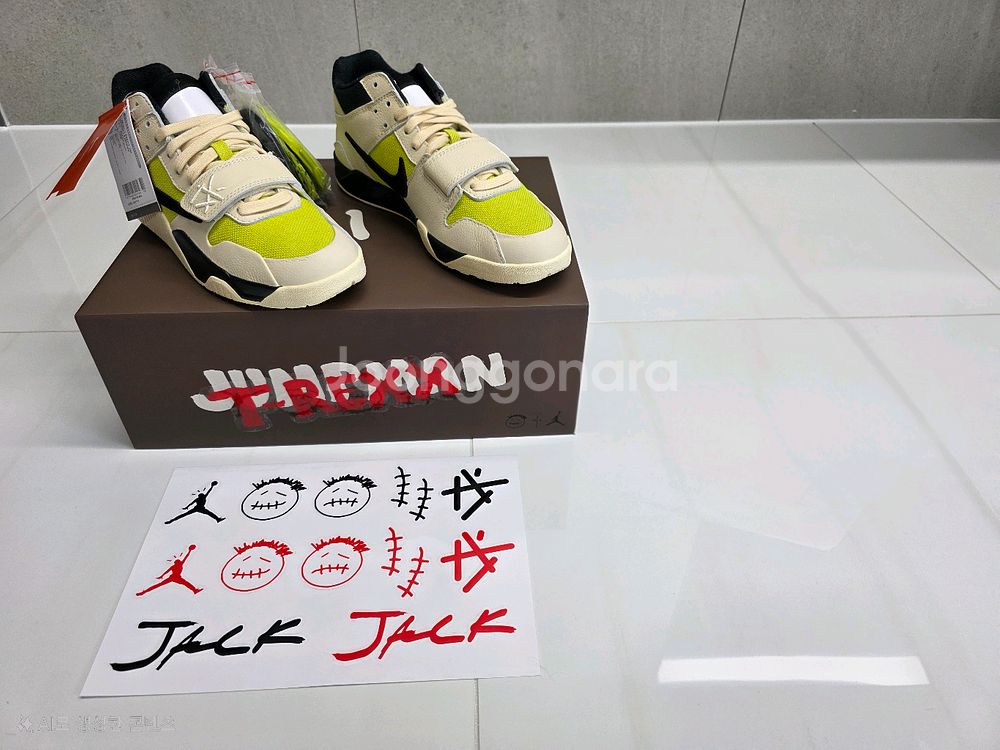 [260] 조던 x 트래비스 스캇 점프맨 잭 TR 브라이트 캑터스--0