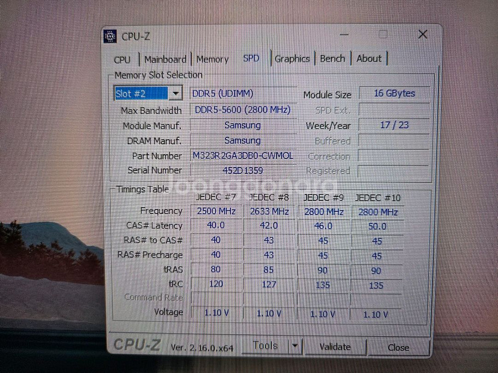 삼성 램 DDR5 5600 16GB--1
