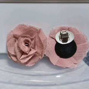 (새상품)신발 부착식 꽃 코사지(1쌍)