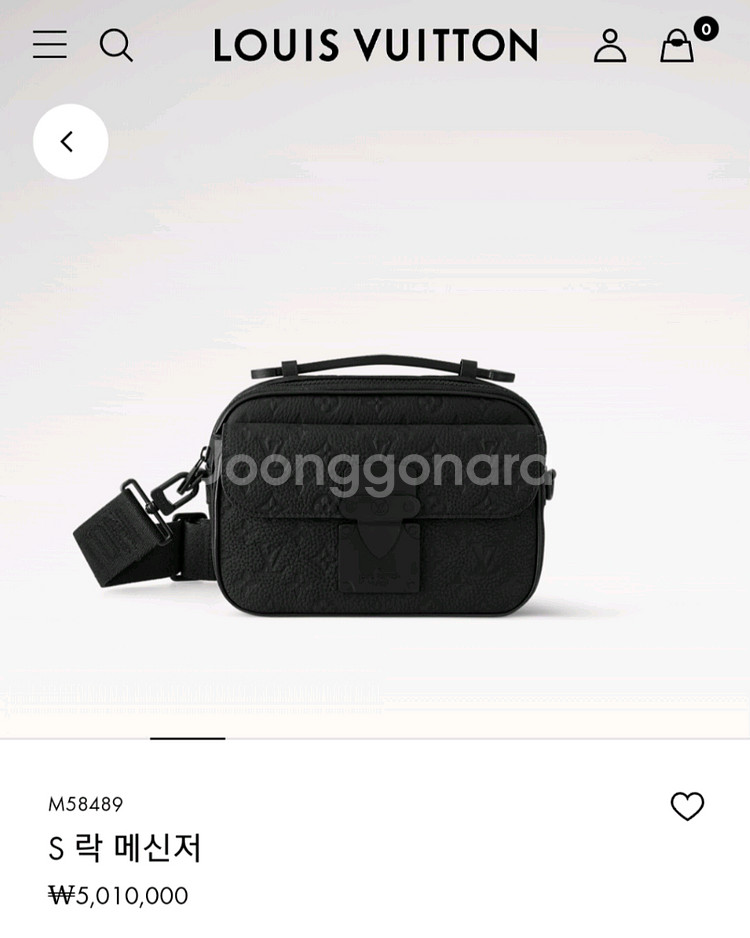루이비통 토리옹 s락 메신저백 크로스백--2