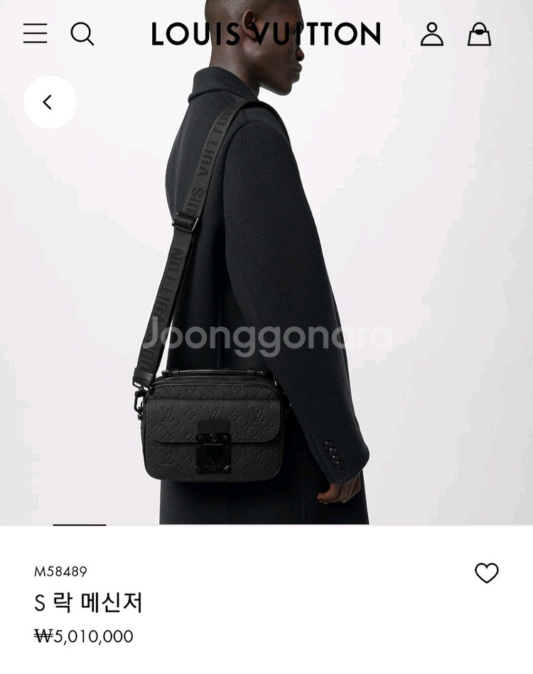 루이비통 토리옹 s락 메신저백 크로스백--1