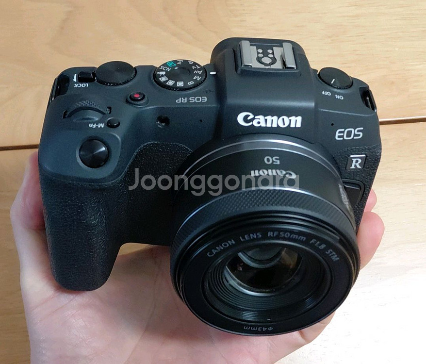 캐논 EOS RP + RF 50mm F1.8 렌즈 세트--0