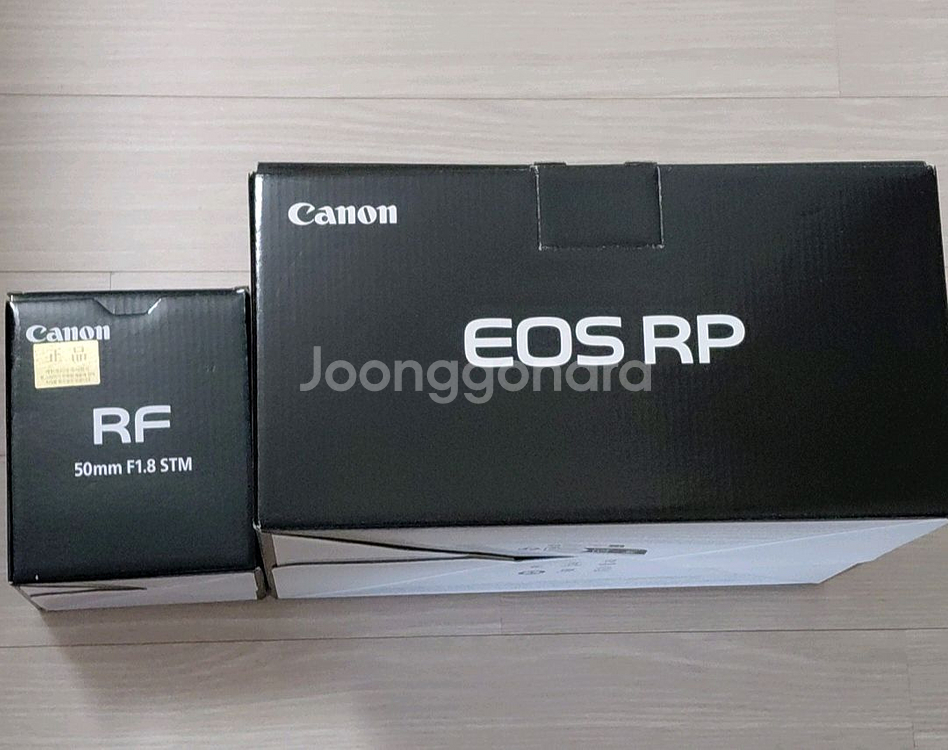 캐논 EOS RP + RF 50mm F1.8 렌즈 세트--6