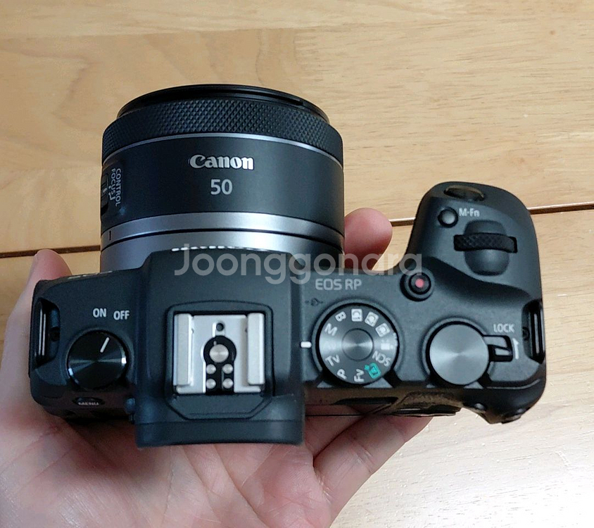 캐논 EOS RP + RF 50mm F1.8 렌즈 세트--2