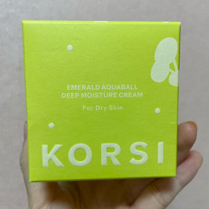 코르씨 건성용 에메랄드 아쿠아볼 수분크림