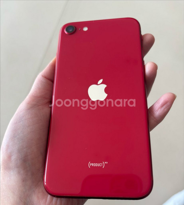 아이폰 SE2 레드 128기가--1