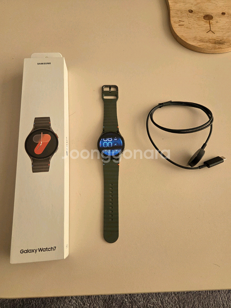 갤럭시 워치7 올리브그린--0
