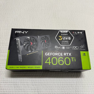 PNY RTX 4060ti 그래픽카드