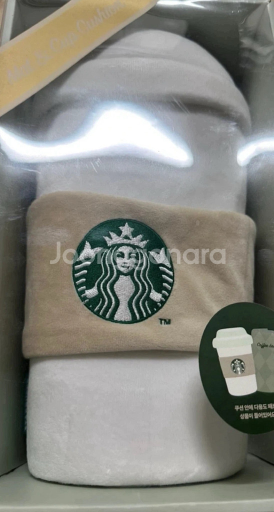 스타벅스 오텀 매트 파우치 담요 미사용 새제품--0