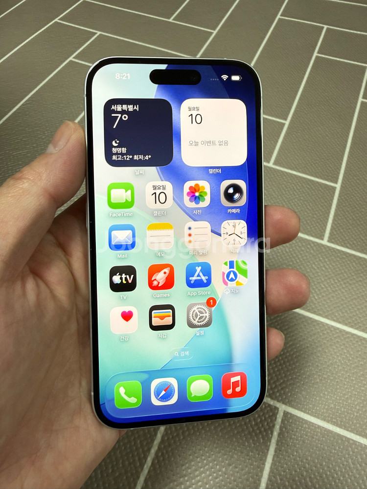 아이폰 16 128기가 화이트--0
