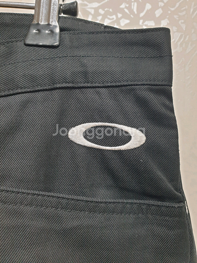 [남34] 오클리 블랙 남성 스판 바지--2