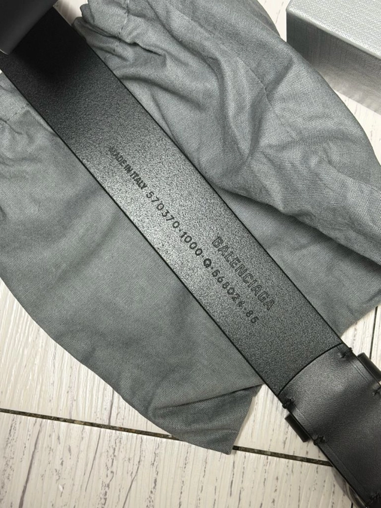발렌시아가 BB 버클 벨트 이미지