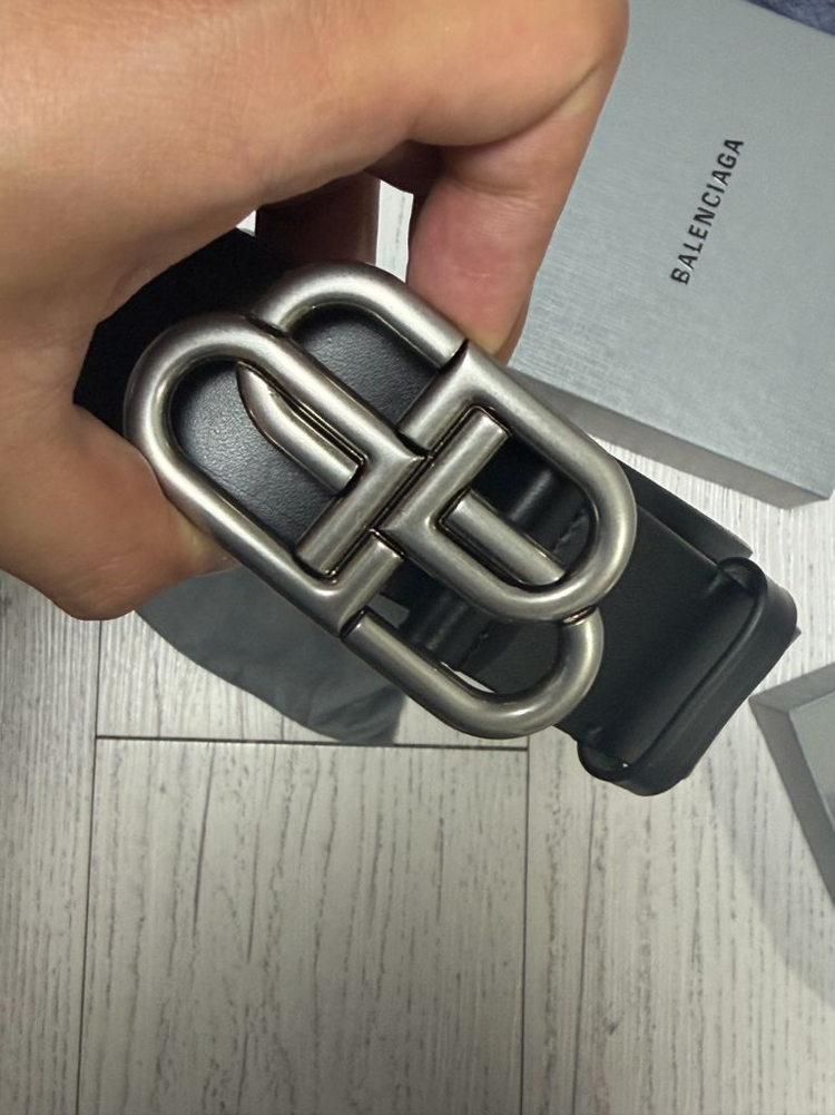 발렌시아가 BB 버클 벨트 이미지