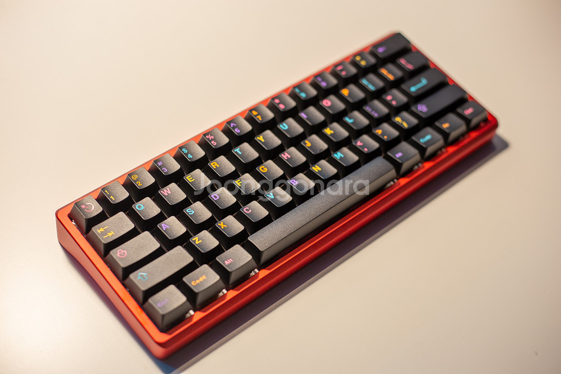 [우디공방] 베놈60he 베놈87he venom60he 래피드트리거키보드--2