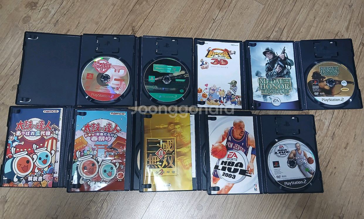 PS2 플스2 게임 타이틀 8종 일괄 싸게 판매합니다--1