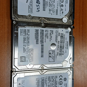 히타치 하드디스크 2.5인치 hdd 500gb 3개 일괄